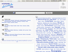 Tablet Screenshot of encyklopedie.divoch.info